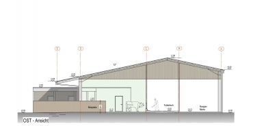 Baugenehmigung für neuen Kuhstall