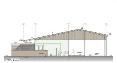 Baugenehmigung für neuen Kuhstall