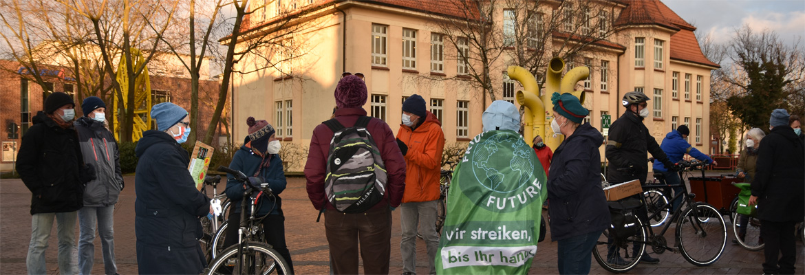 Globaler Klimastreik – Fahrrad-Demo in Ahlen
