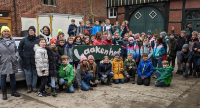 100 Schüler/Innen besuchen den Laakenhof