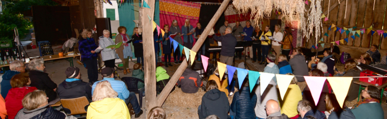 Strohballenkonzert vom Feinsten