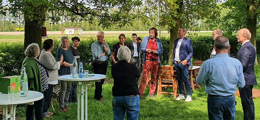 Landtagspräsidium besucht Laakenhof