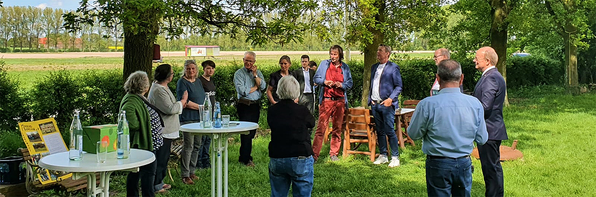 Landtagspräsidium besucht Laakenhof