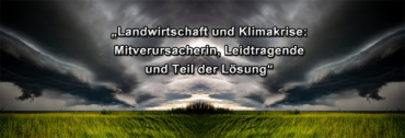 Vortrag „Landwirtschaft und Klimakrise“