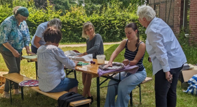 Kreatives Arbeiten mit Wolle