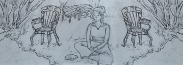 Leonas künstlerischer Blick auf den Laakenhof