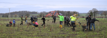 Bürgerwald in Ennigerloh weiter bepflanzt