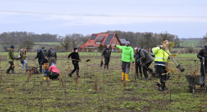 Bürgerwald in Ennigerloh weiter bepflanzt