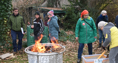Workshop zur Herstellung von Pflanzenkohle