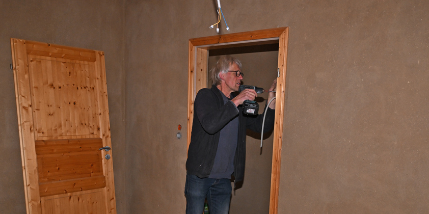 Arbeiten am neuen Wohnraum schreiten voran