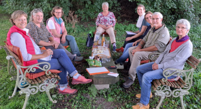 Permakultur Waldgarten Gruppe trifft sich