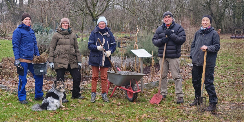 Permakultur Waldgarten Saison eröffnet