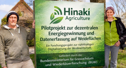 Hightech auf der Laakenhof-Weide