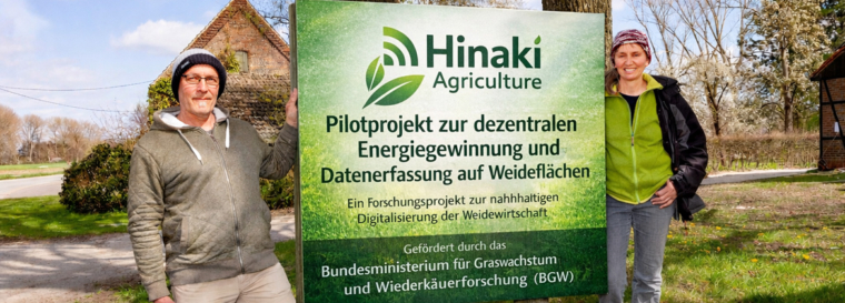 Hightech auf der Laakenhof-Weide