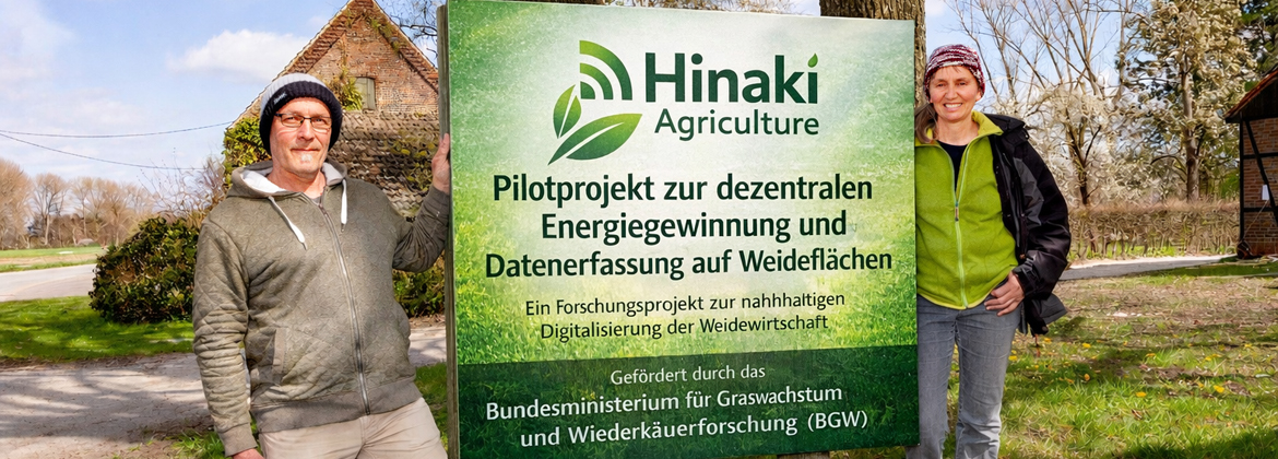 Hightech auf der Laakenhof-Weide