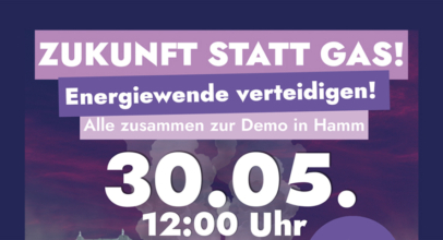 Zukunft statt Gas – Demo in Hamm